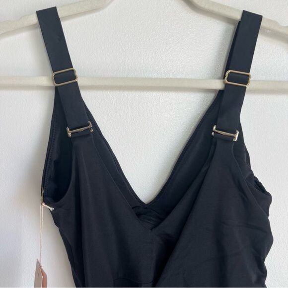 Free People We are HAH Wrap it Up Swimsuit in Black - S - Picture 8 of 8